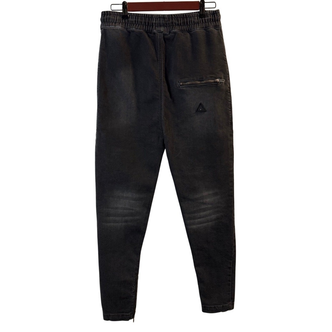 I Love Ugly Men’s Black Utility Jeans Size M View 2