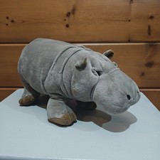 Disney Parks Hippo Conservation Fund Hippopotamus 15" Plush Toy Stuffed E2