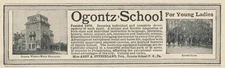 Magazine Ad - 1913 - Ogontz School for Girls - Montgomery County, PA