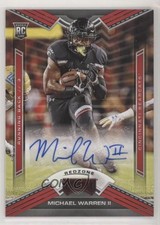 2020 Panini Chronicles Draft Picks Red Zone Michael Warren II #14 Auto 0w8