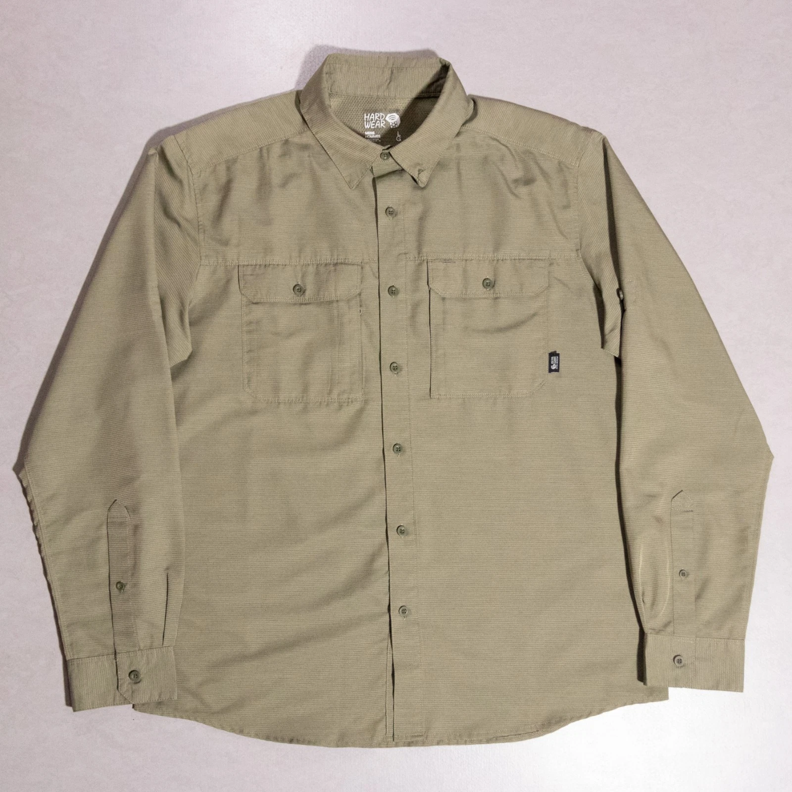 Mountain Hardwear Canyon Vented Roll Sleeve Hiking Fish Outdoor Shirt Large
Opens in a new window or