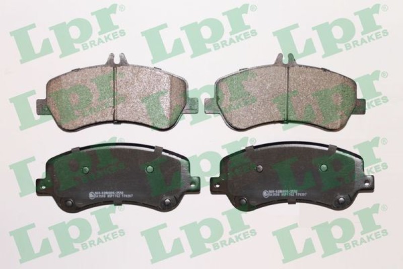 Plaquettes de frein avant Mercedes GLK pour conduite montagne et ville