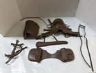 Louis Marx Toys Vintage JohnnyWest Saddle, Saddle Bag, Blankets Etc 1960s #2