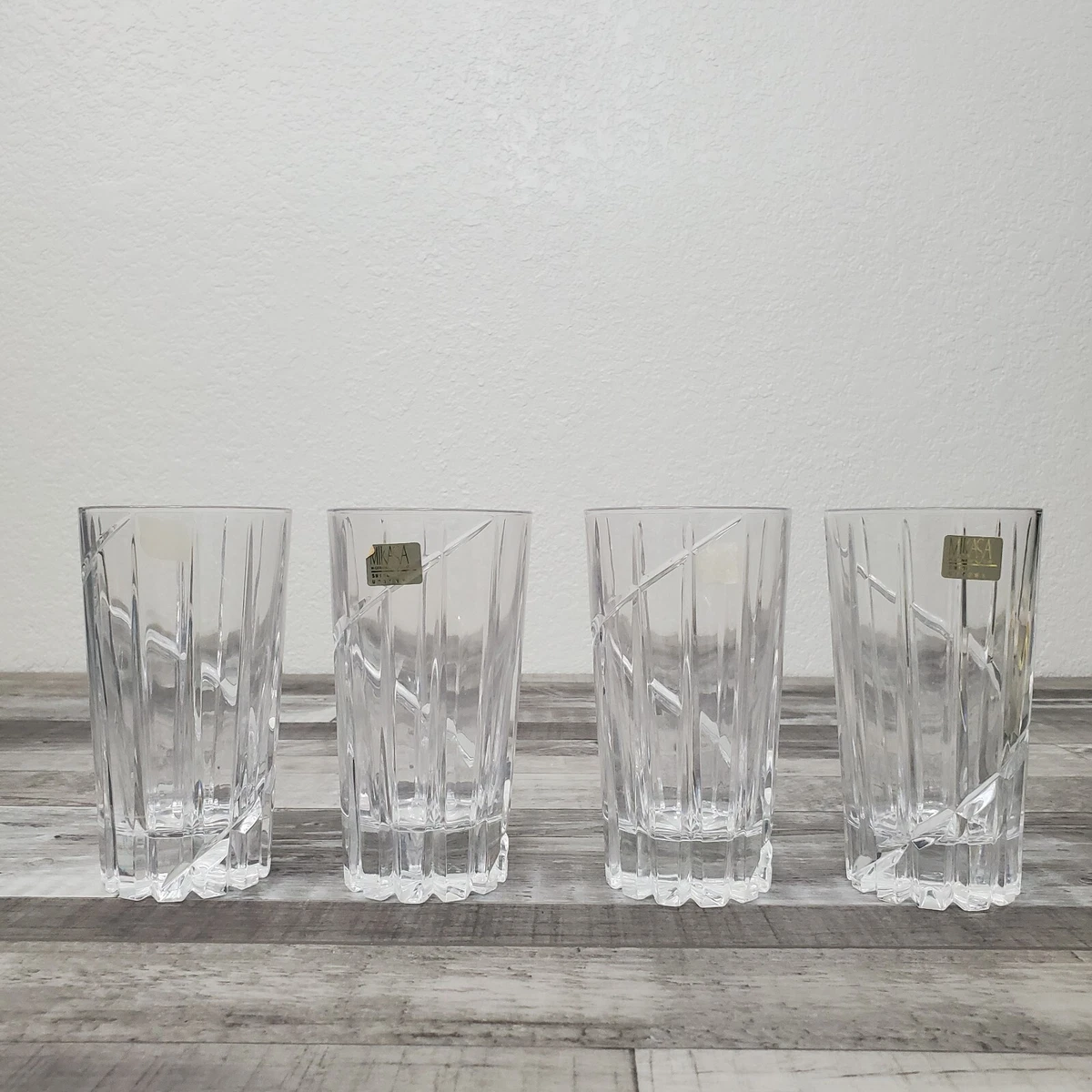 Mikasa Uptown Old Fashioned Rocks Glasses (4) Housewares
