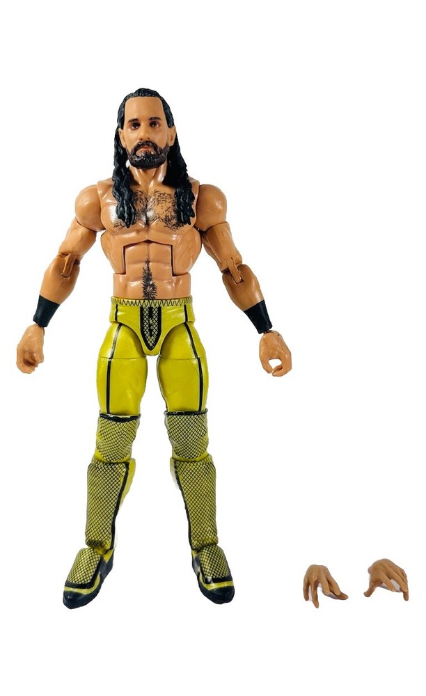 Mattel WWE Elite Collection Seth Rollins 6” Wrestling Action Figure Black Hair