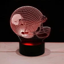 Cleveland Browns LED Light Lamp Collectible Chubb Hunt Watson Gift