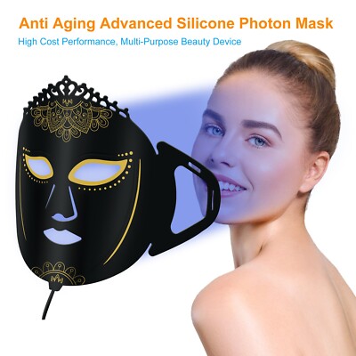 Red Blue Green Light Therapy for Face Led Skin Light Therapy Device Infrared