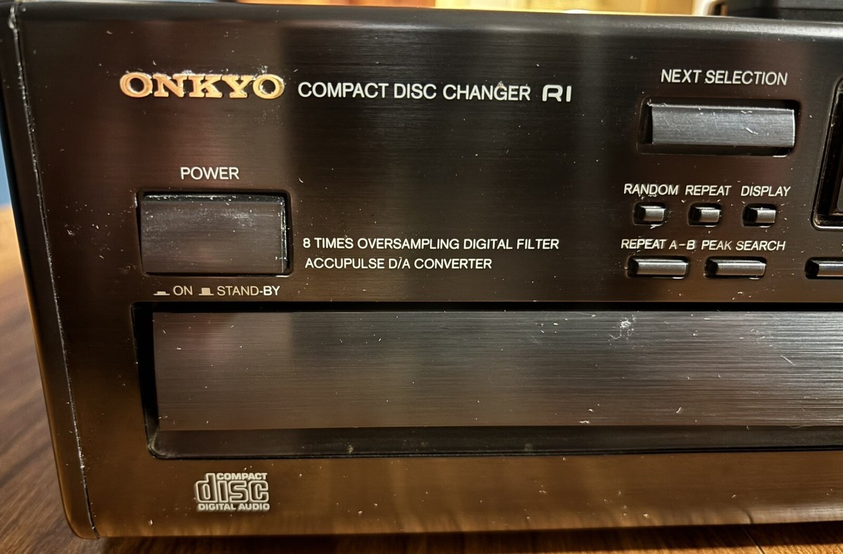 ONKYO DX-C320 6 Disc CD Changer w/ Remote (RC-289C) *SEE