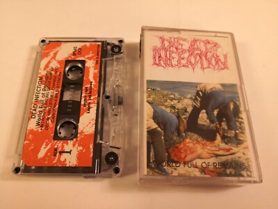 Dead Infection World Full of Remains MC Cassette Carcass Repulsion Napalm Death