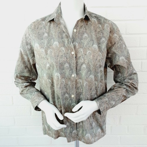 Vintage 70s Liberty Fabric Shirt Blouse 