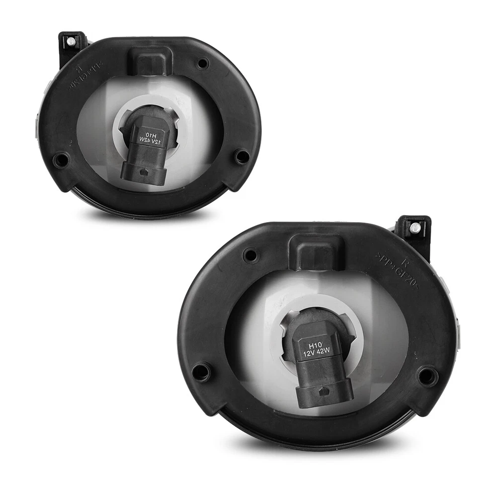 Luz antiniebla para Jeep Liberty 2002-2004 lente transparente par de luces de parachoques reemplazadas Foto 3 de 4