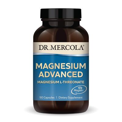 Dr. Mercola Magnesium Advanced, 30 Servings (90 Capsules), Dietary Supplement...
