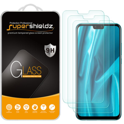 [3-Pack] Supershieldz Tempered Glass Screen Protector for Huawei Y9 (2019)