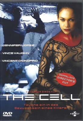 THE CELL - Horrorthriller mit JLo - Director´s Cut - DVD - FSK 18 - Neuwertig