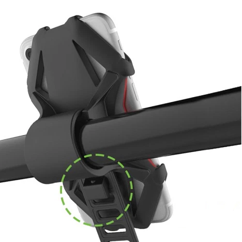 New Universal Motorcycle Bike Bicycle GPS Cell Phone Holder Handlebar Mount - Image 4 of 4