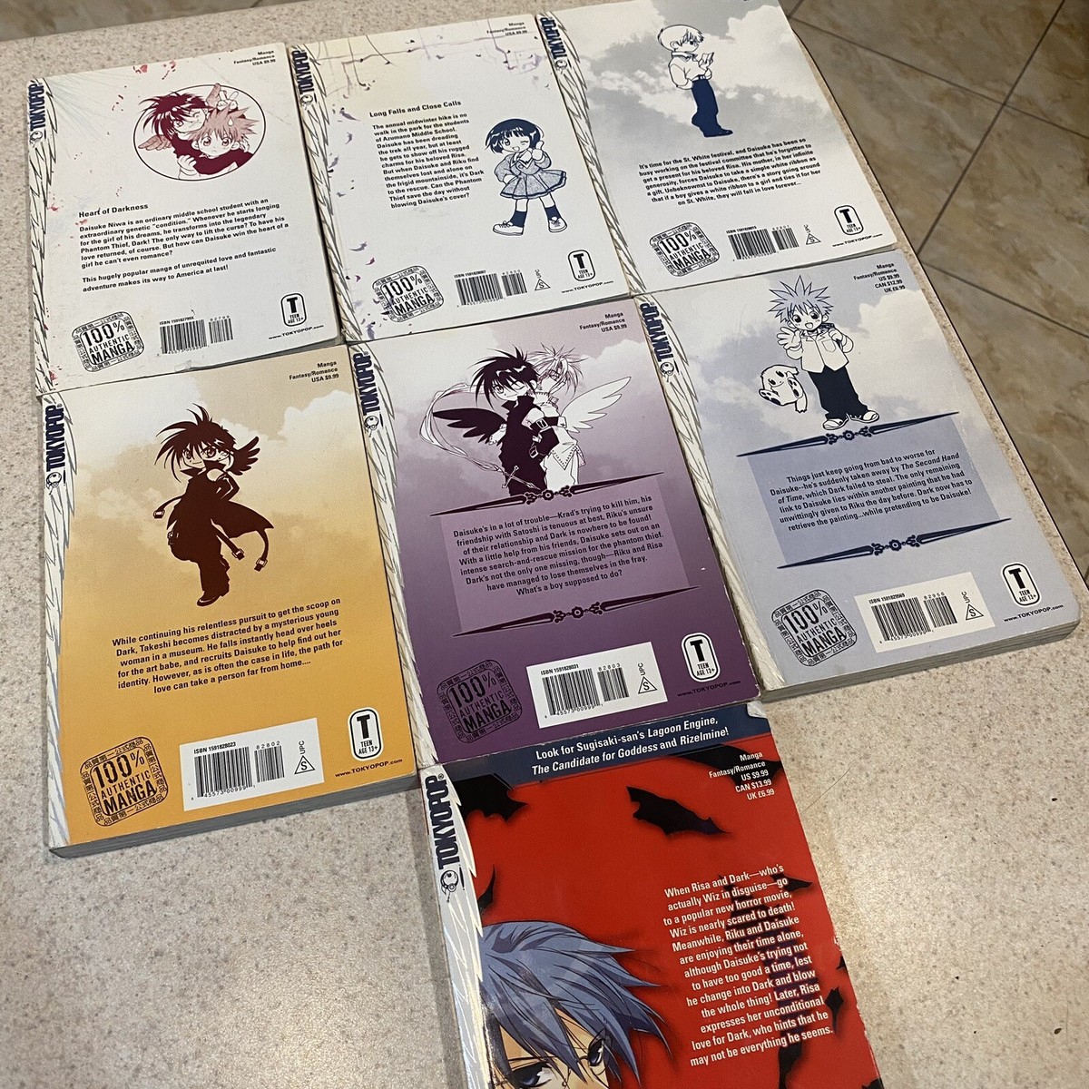 DN Angel Manga English Vol. 1,2,3,4,5,7,10 Yukiru Sugisaki