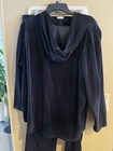 Sunday Womens 2 Pc Velour Set Black 2x — photo 4