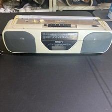 Vintage 1991 Sony CFS-202 FM/AM Radio Cassette-corder