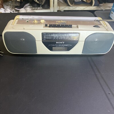 Vintage 1991 Sony CFS-202 FM/AM Radio Cassette-corder | eBay