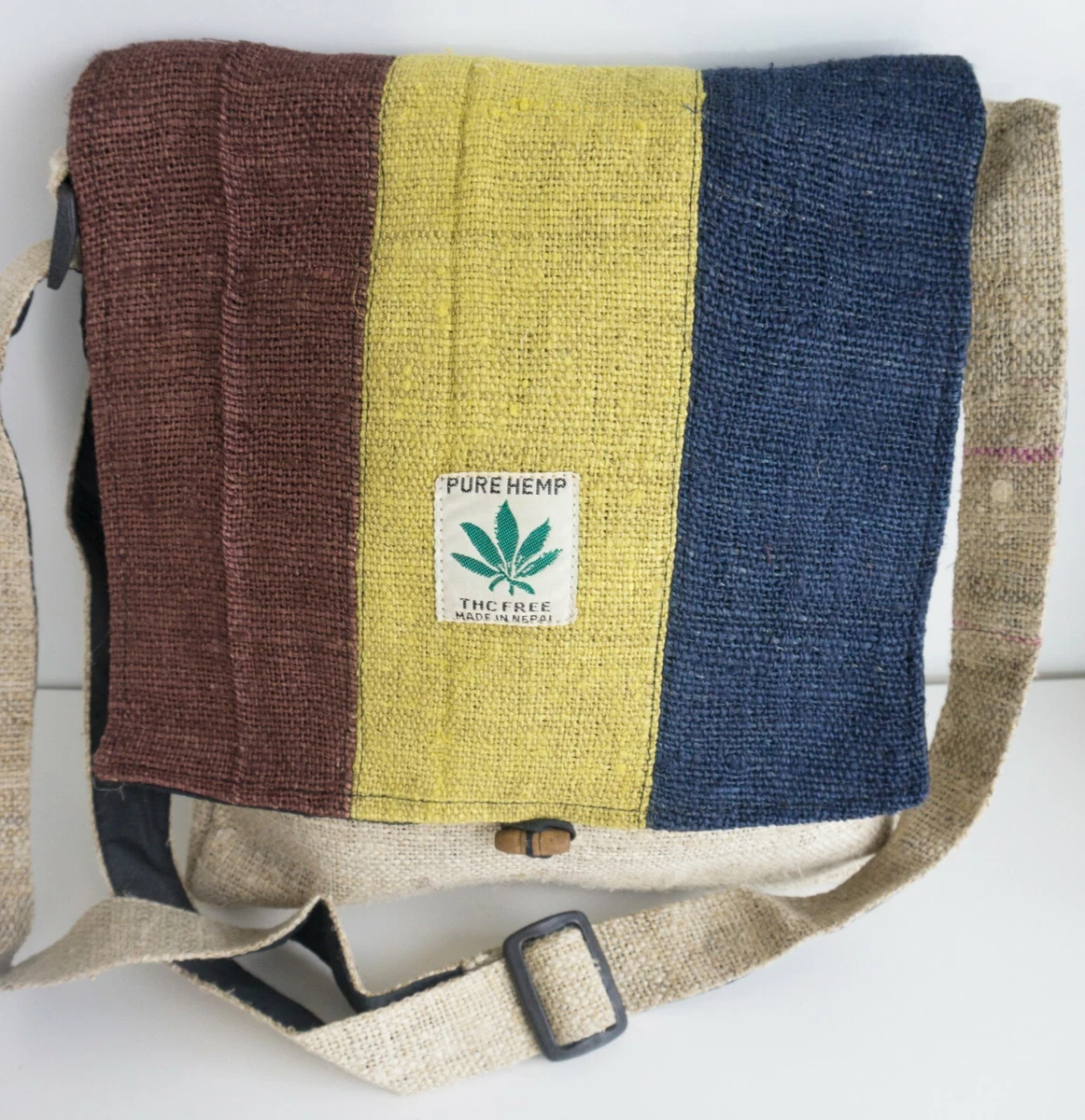 Hemp messenger deals bag