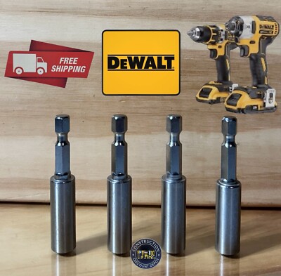 *WHILE SUPPLIES LAST**READ* 4 DeWalt Impact Rated 2-1/4'' Magnetic 1'' Bit Holder