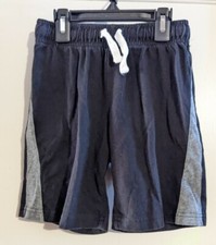 Boys "Sport Place" Black/Gray Athletic Shorts w/Drawstring in Size S/P 5/6