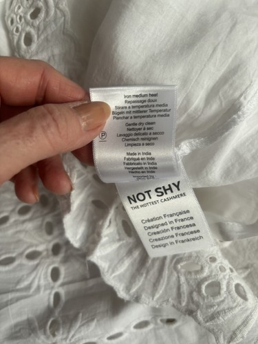 NOT SHY: Weißes Traum - Sommerkleid in Größe M, wunderschön ***** - Bild 13 von 13