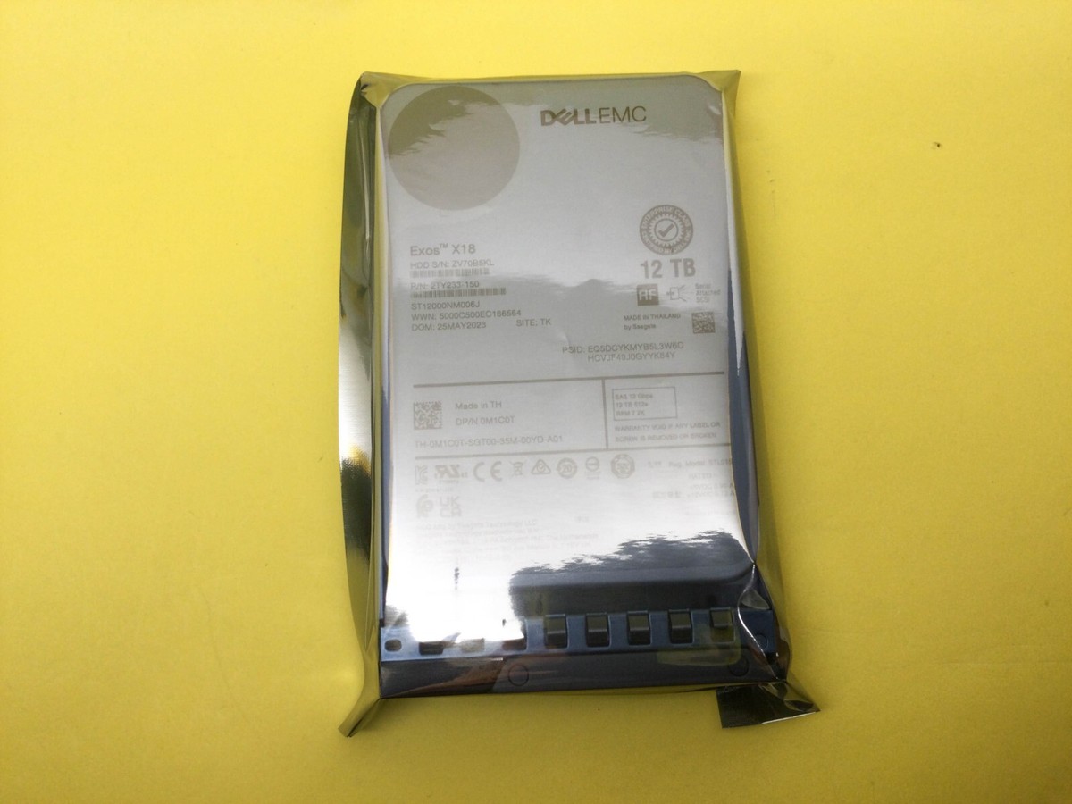 M1C0T DELL 12TB 7.2K SAS 12Gb/s 3.5