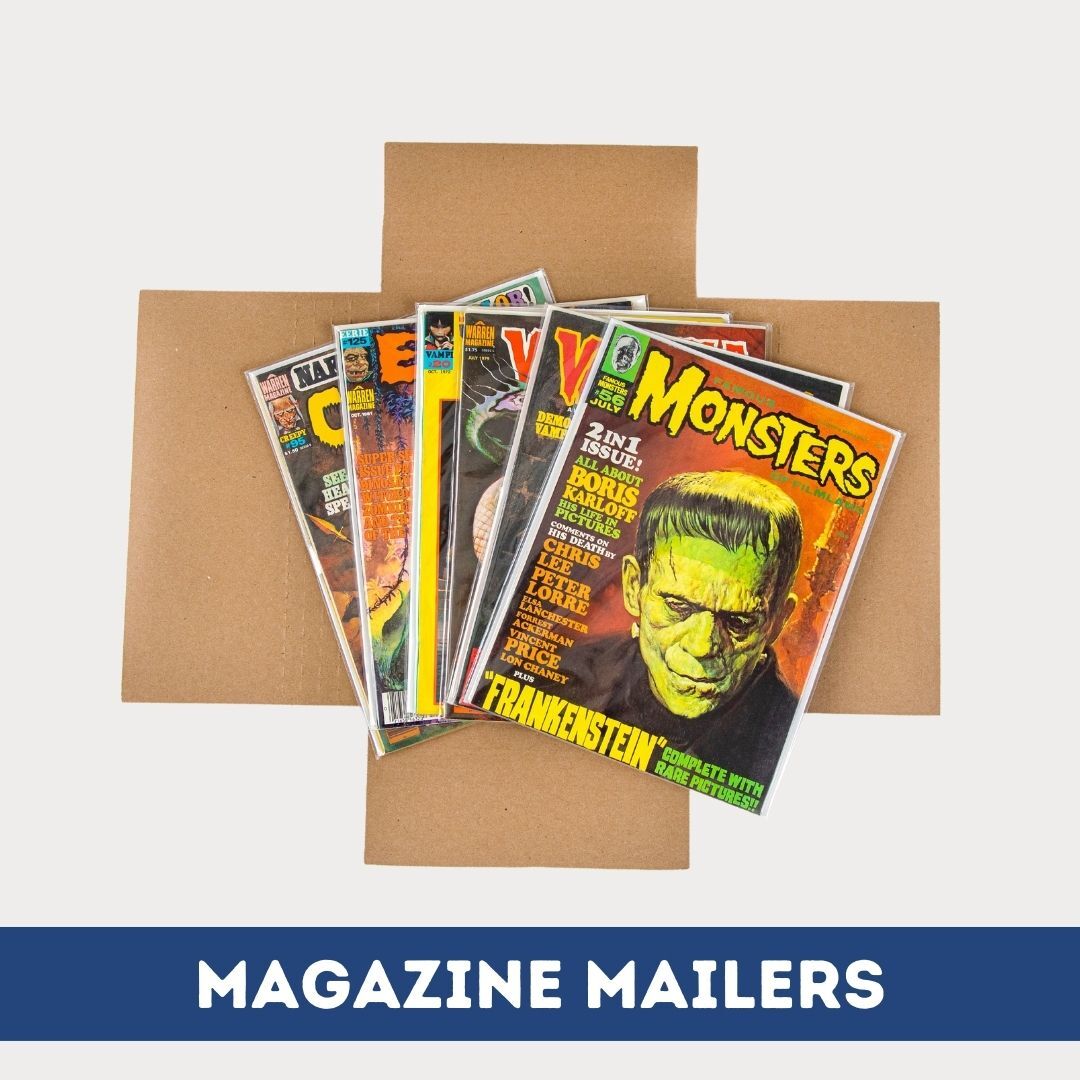GEMINI Magazine Mailers (Ships magazines, large format comics