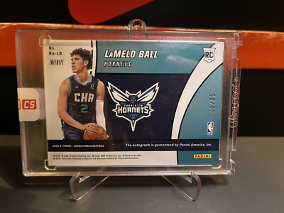 2020 Panini Revolution Infinite LaMelo Ball RC AUTO #/25 RARE | eBay
