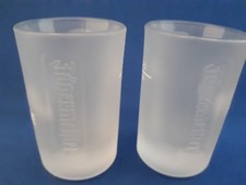 J&auml;germeister Shot-Gl&auml;ser 2 cl mit Rudi-Logo im Boden 2 STK NEU