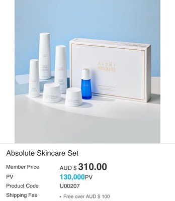 Atomy Absolute Skincare Set