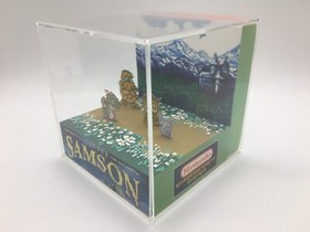 Little Samson NES Nintendo Intro Ending Shadow Box Diorama Cube