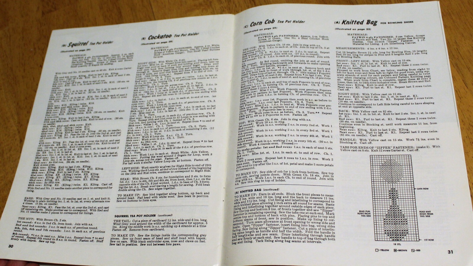 Patons & Baldwin BEEHIVE TOYS & NOVELTIES Knit & Crochet Booklet 54