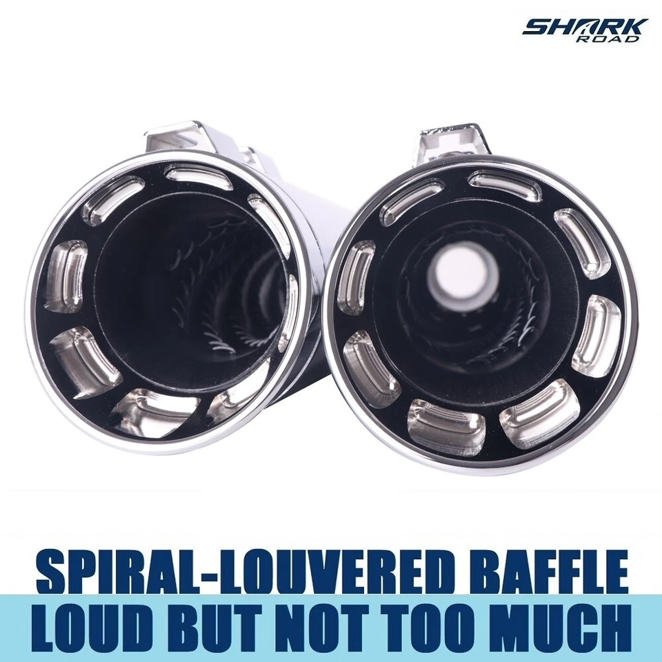 Silenciadores de escape Yamaha para modelos Royal Star Venture y Royal Star Tour Deluxe Foto 3 de 4