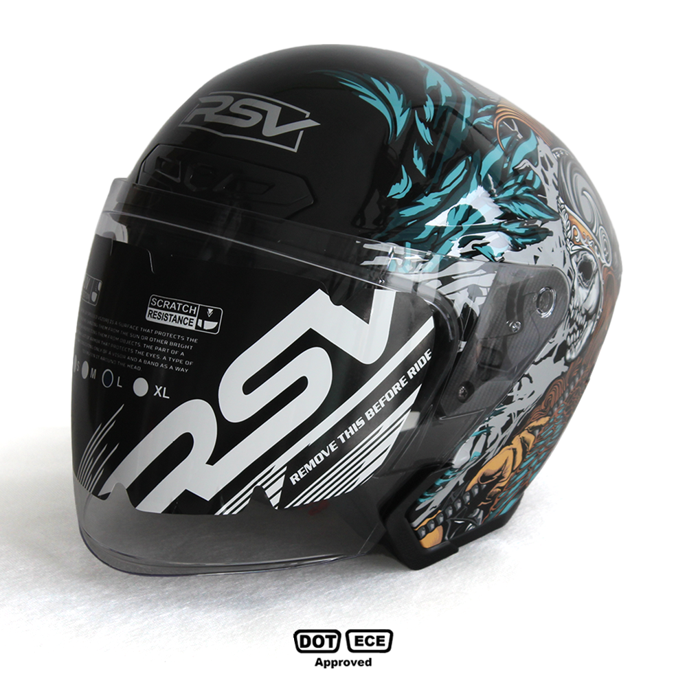dot approved motorcycle helmets brightly colored 
