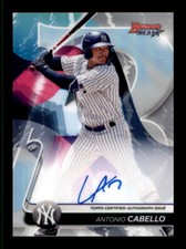 2020 Bowman's Best #B20-AC Antonio Cabello Best of 2020 Autographs Refractor
