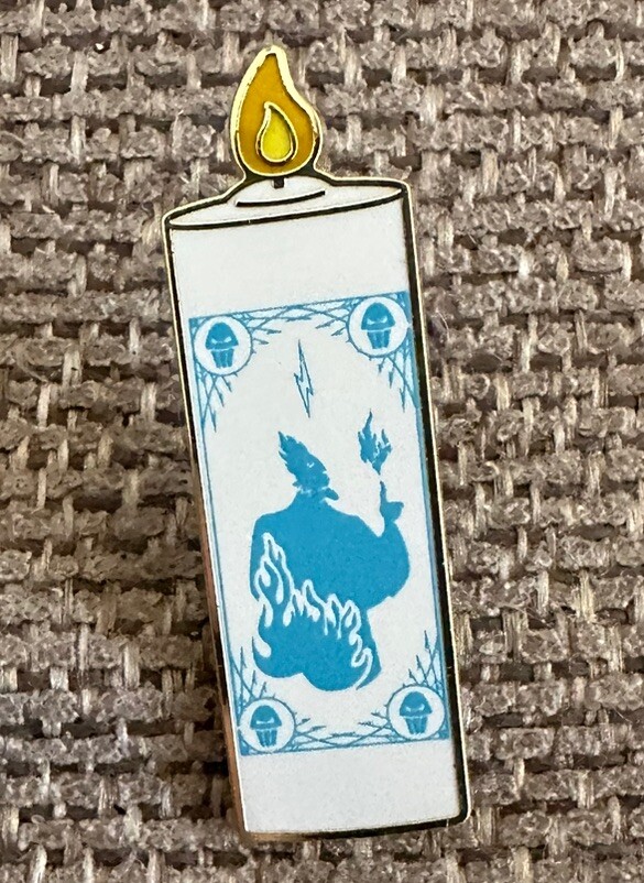 Disney Villains Candle Hercules Hades Loungefly Pin