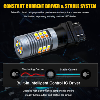 Dp Luz Led Direccional Drl 3157 3156 Blanca Y Ámbar | Cuotas Sin Interés