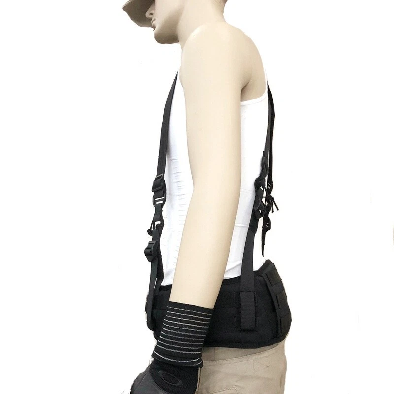 Tirantes de cinturón tácticos Cinturón ajustable Tipo X Tirantes Correa de cinturón Foto 4 de 4