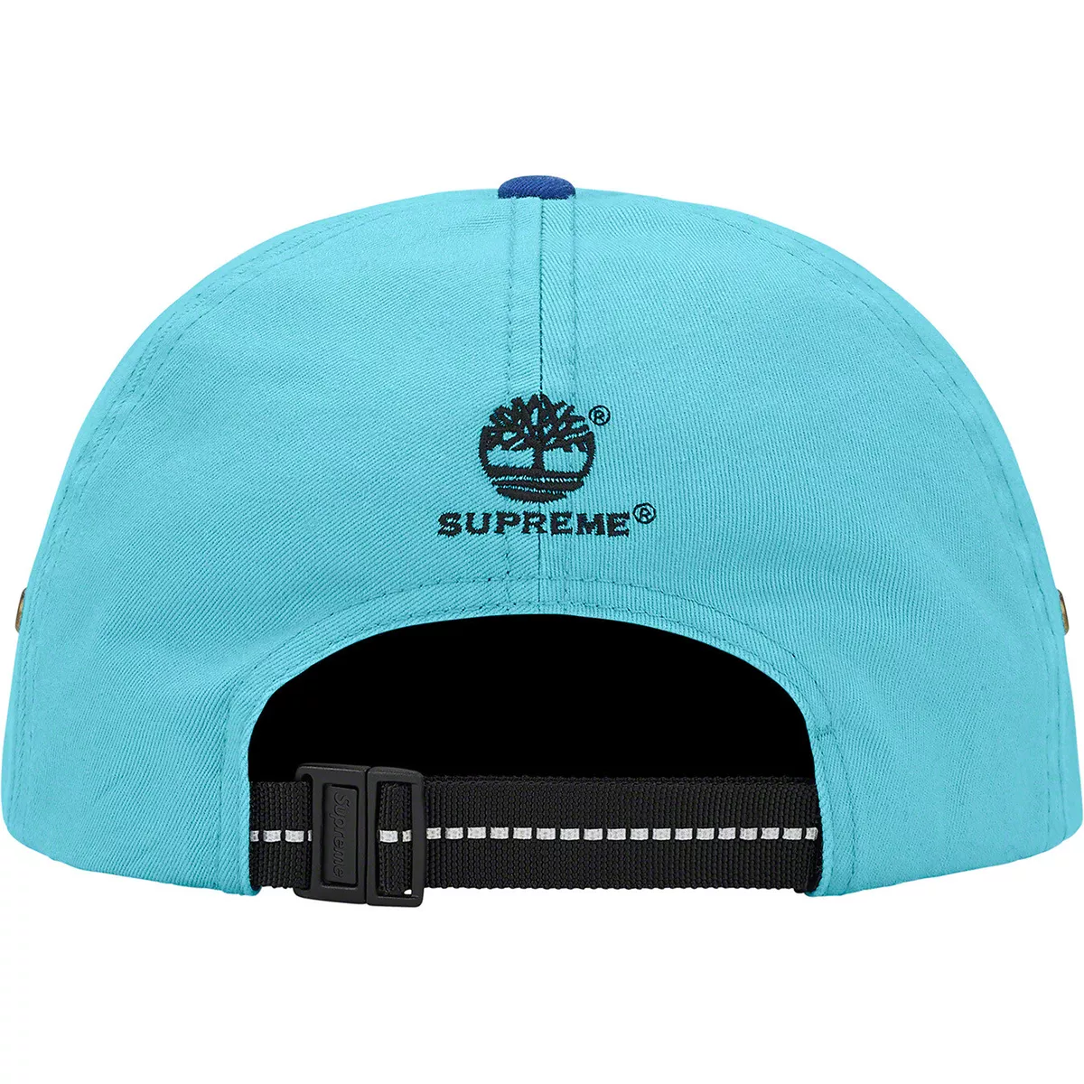 Supreme / Timberland 6-Panel Hat Bright Blue Street Wear NEW YORK NEW