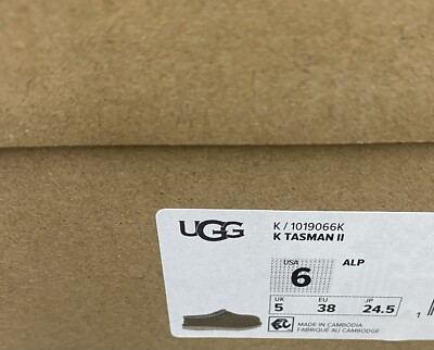 KIDS LP UGG Tasman II Slipper Antilope BIG KIDS Size:6