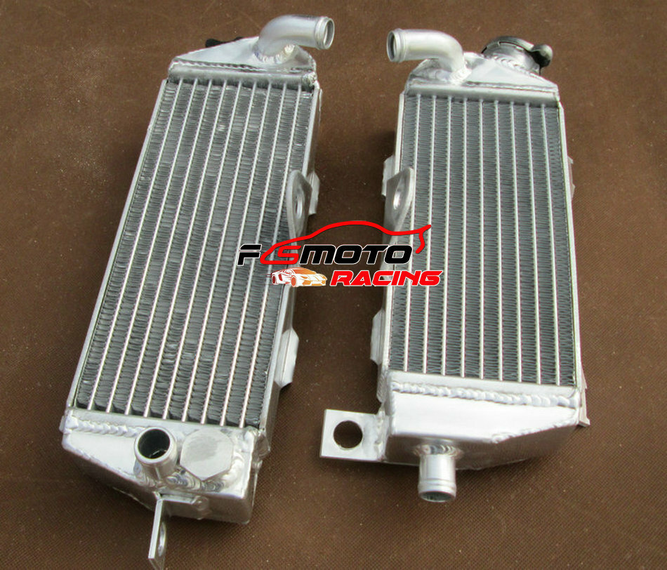 Aluminum Radiator+RED Hose For Kawasaki KDX200 KDX220 1995-2006 1996 1997 1998