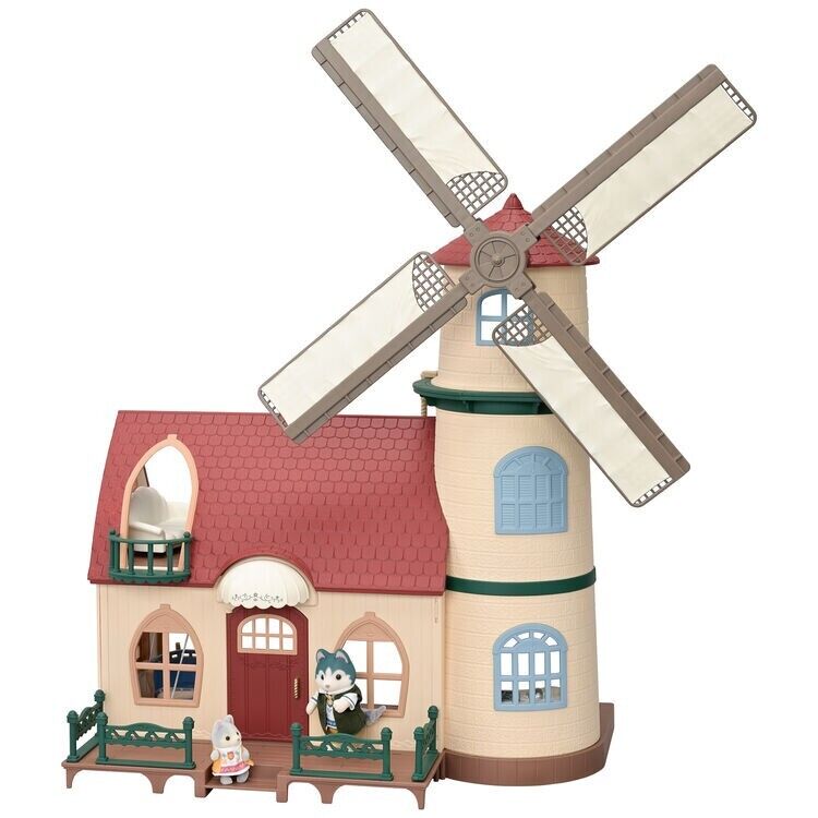 シルバニアファミリー WINDMILL丘の上の風車　 海外購入品 EPOCH Sylvanian Families Windmill of Happiness on the Hill