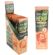 ZIG ZAG Natural Organic Wrap GEORGIA FIELDS Full Box 25 Pouch OF 2 each