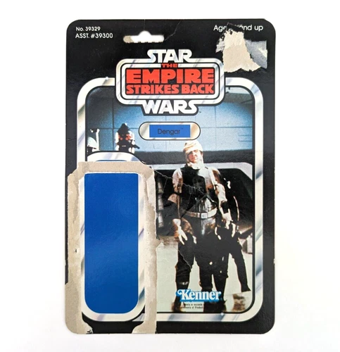Star Wars Vintage 1980 Kenner Dengar 41-Back Cardback 100% Original No Repro