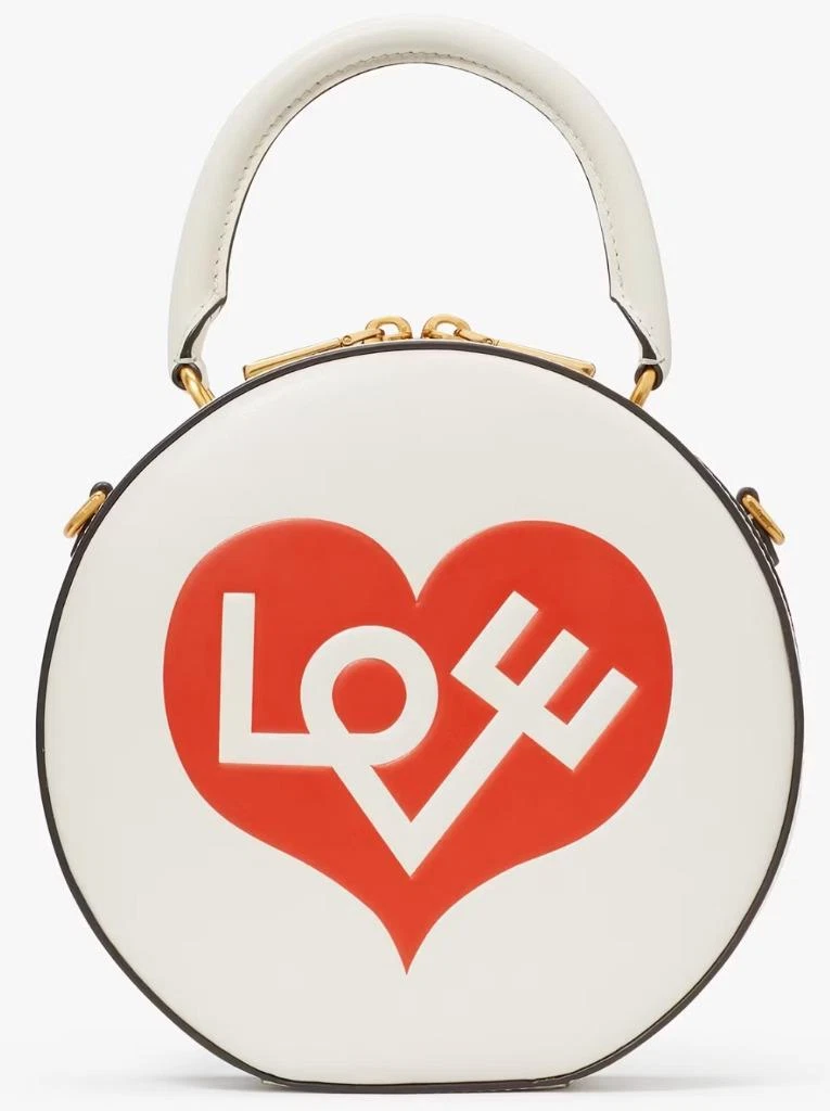 KATE SPADE ALEXANDER GIRARD X KATE SPADE NEW YORK CUORE IN RILIEVO NUOVA CON ETICHETTE