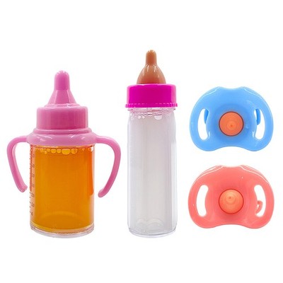 COSDOLL Magic Baby Doll Bottles,Baby Doll Accessories Toys Baby Doll Feeding Set