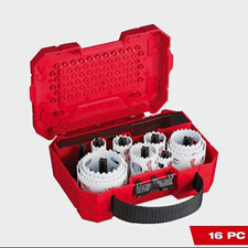 Milwaukee Hole Dozer 16 Pc Bi-Metal Hole Saw Kit w/ Case MPN 49-22-4030