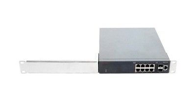 Avaya Switch 3510GT-PWR+ 8xGBIT PoE 2xSFP Switch L3 Managed 1HE - mit Rackwinkel